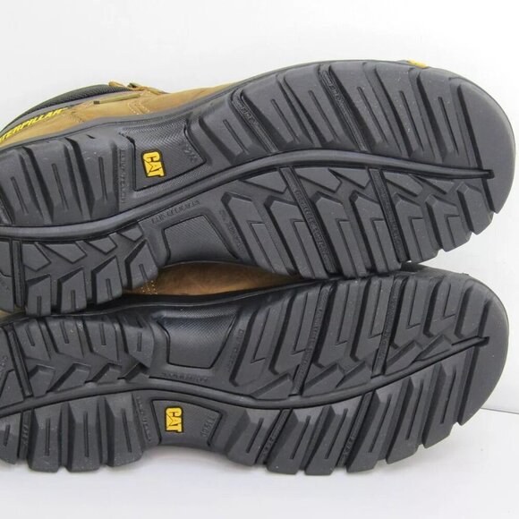 NEW CATERPILLAR Threshold Work Boots Ankle Steel Toe Waterproof Safety Size 7 - Picture 7 of 8